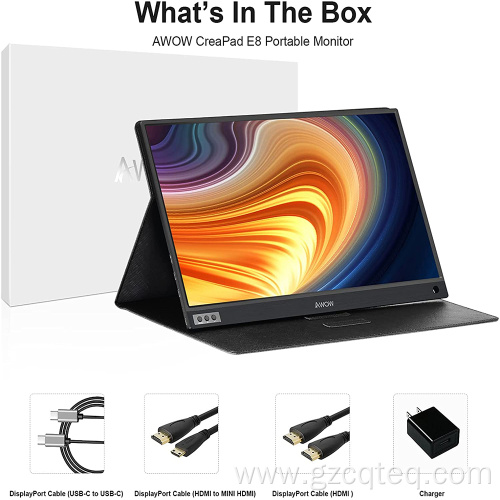 15.8 INCH IPS Panel 1920*1080 portable monitor